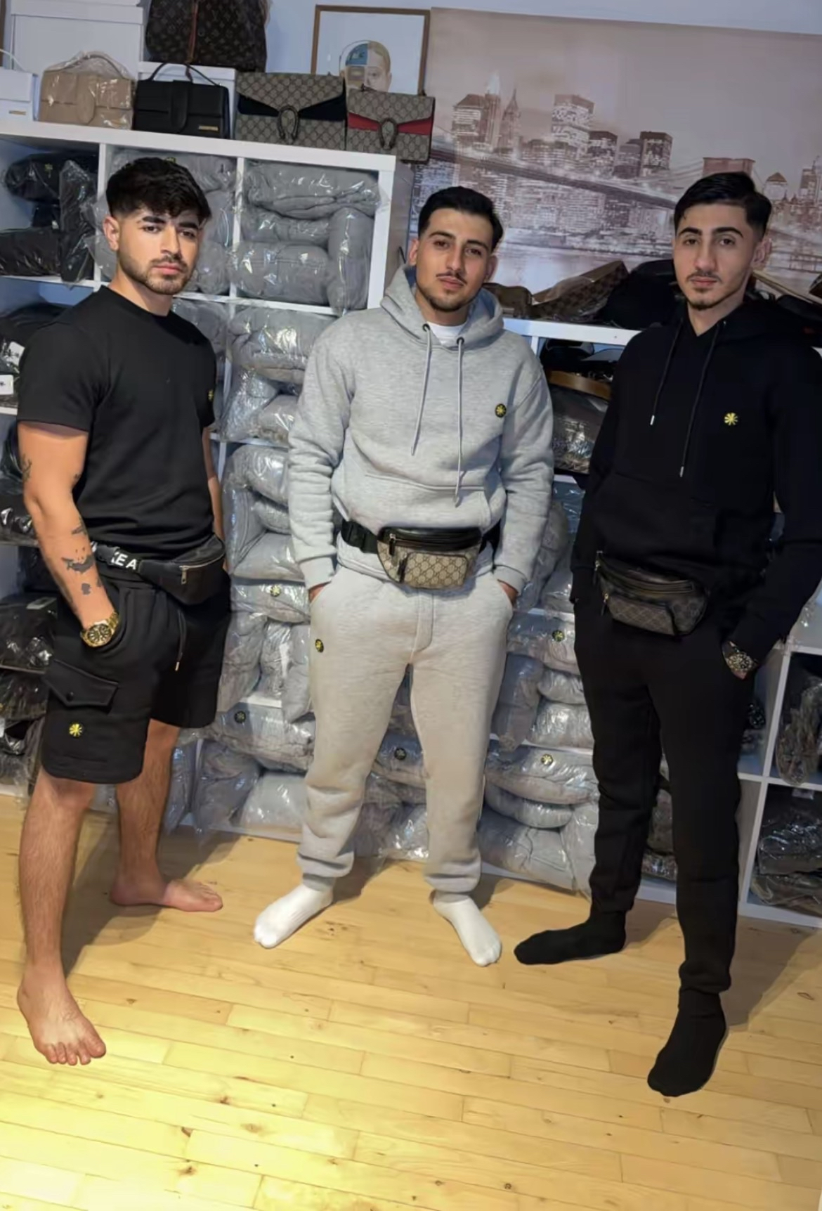 2 x REDUR Tracksuit – Sort & Grå | Tilbud 999 kr.